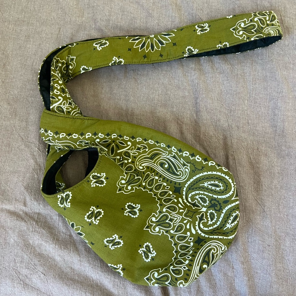 Yaito crossbody bandana purse